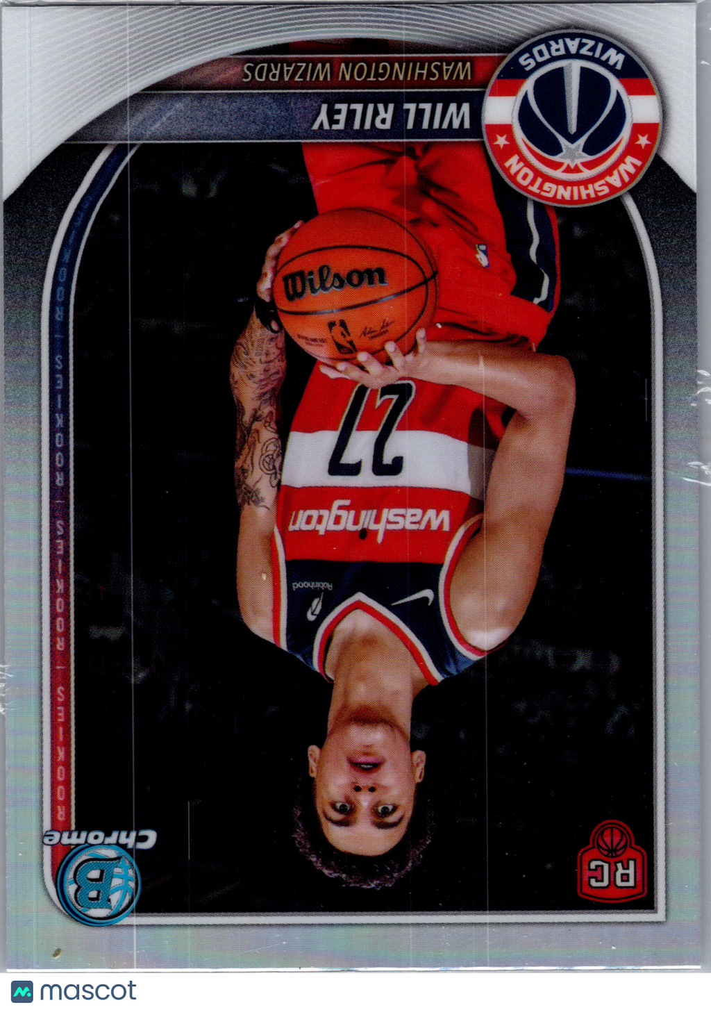 2025 Bowman Chrome Will Riley #BRR-21 RC