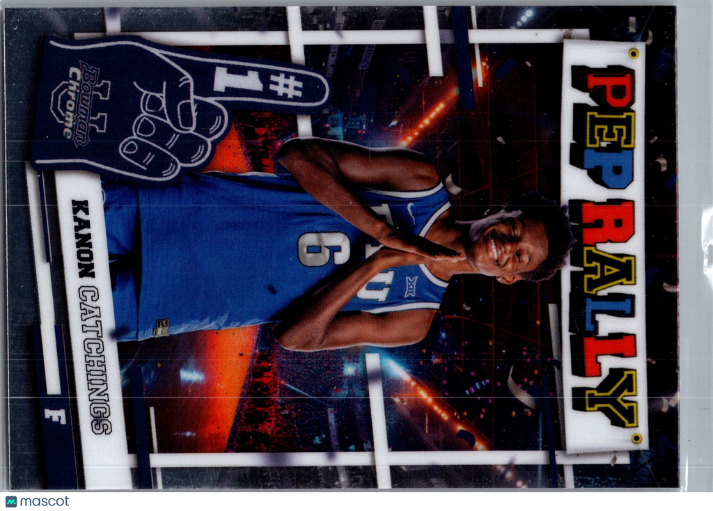 2025 Bowman Chrome University Pep Rally Kanon Catchings #PR-18
