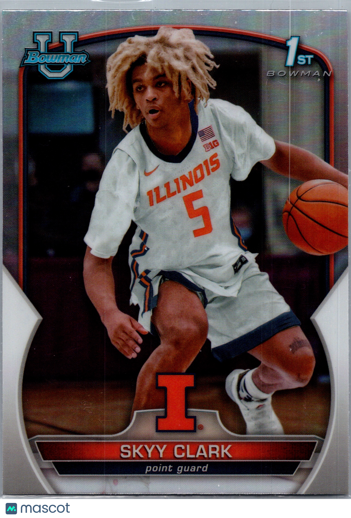 2020 Bowman University Skyy Clark #55 Refractor 1st Bowman