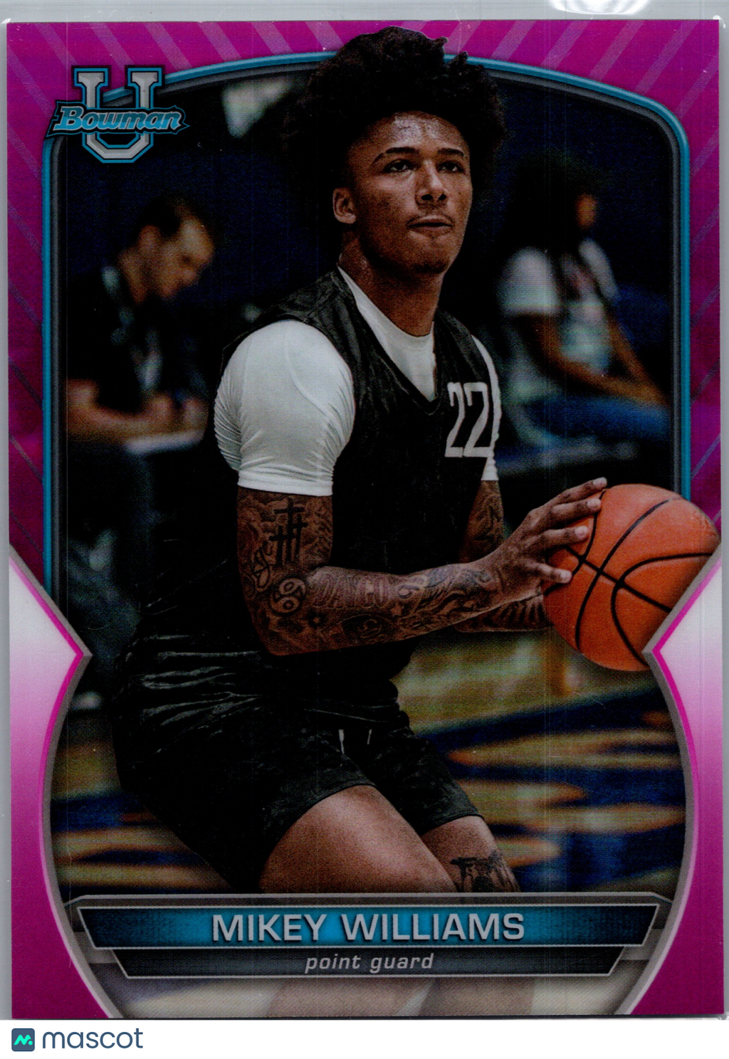 2023 Bowman University Mikey Williams #3 Pink