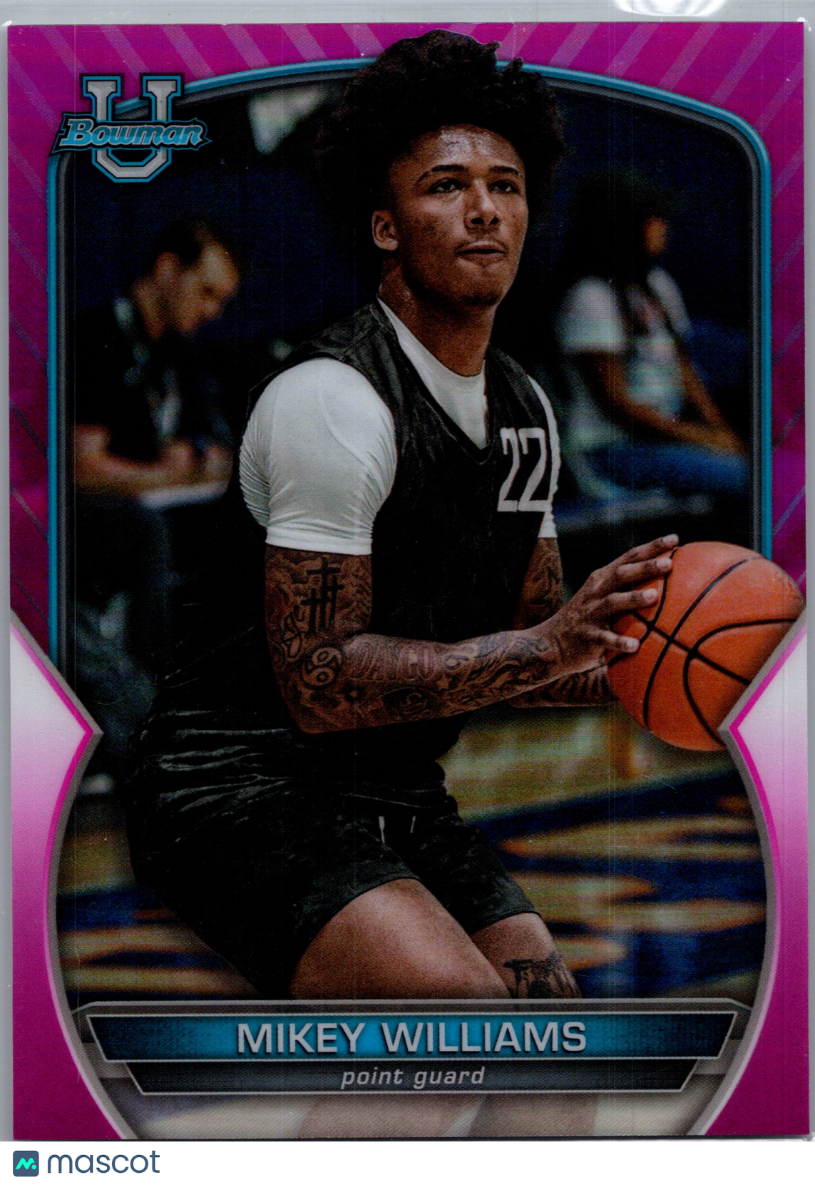 2023 Bowman University Mikey Williams #3 Pink