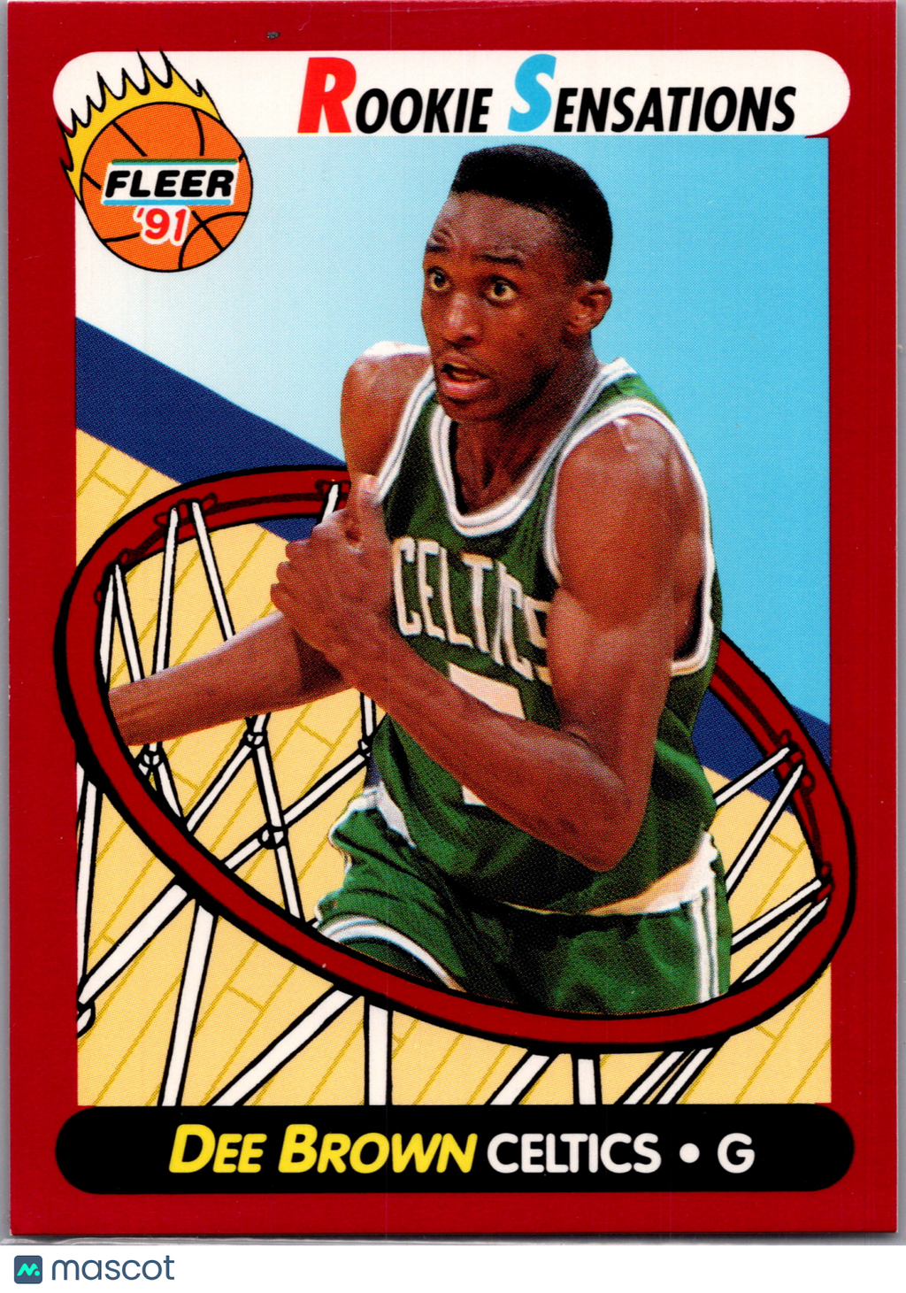 1991 Fleer Rookie Sensations Dee Brown #10