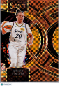 2024 Panini Select WNBA Kristi Toliver #171 Orange Checkerboard /49