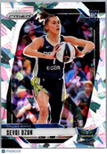 2024 Panini Prizm WNBA Sevgi Uzun #92 Cracked Ice RC