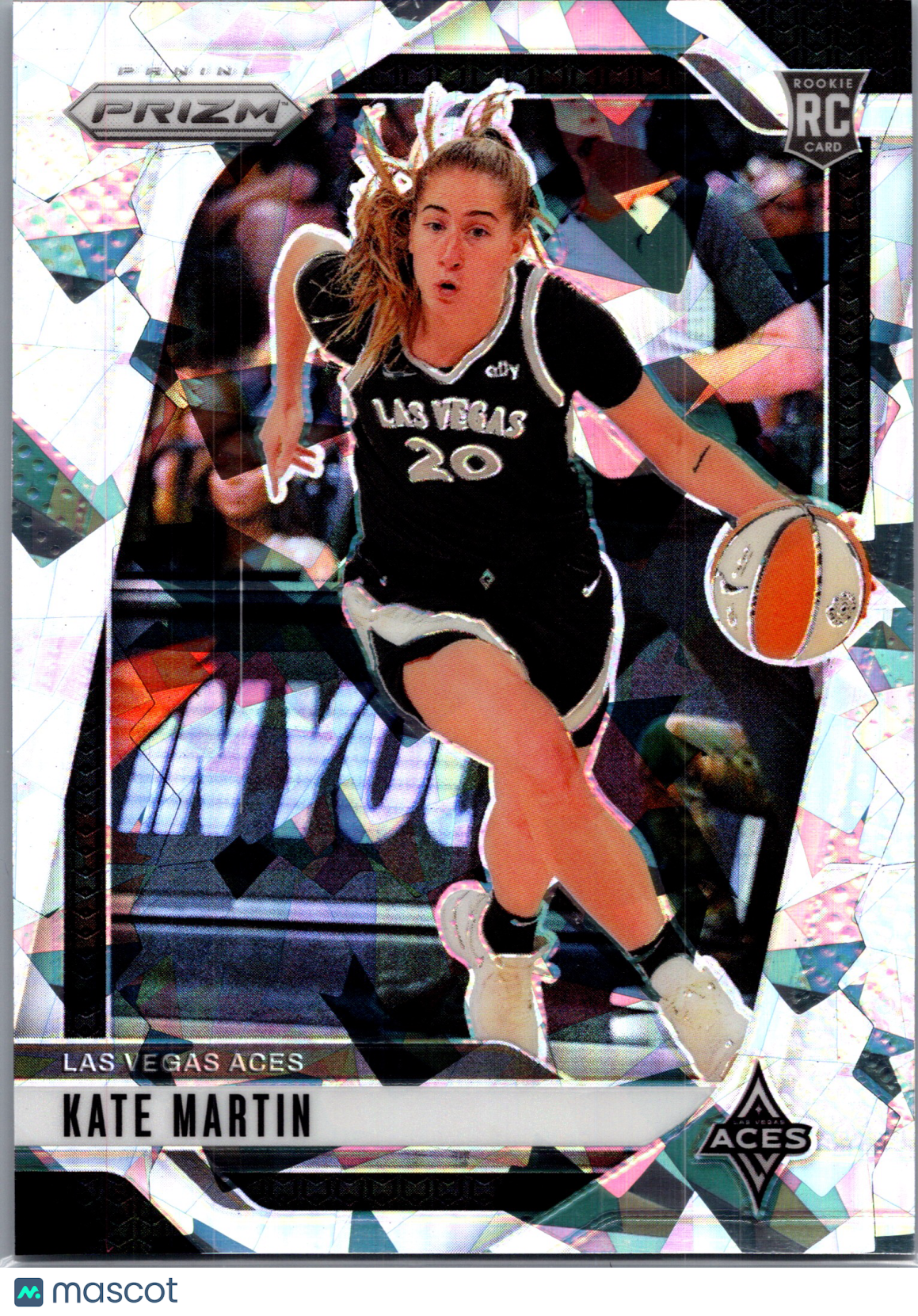 2024 Panini Prizm WNBA Kate Martin #126 Cracked Ice RC