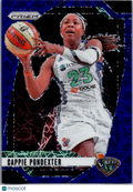 2024 Panini Prizm WNBA Cappie Pondexter #32 Blue Cracked Ice