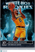 2024 Panini Donruss Optic White Hot Rookies Jalen Hood-Schifino #6
