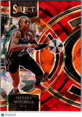 2024 Panini Select WNBA Tiffany Mitchell #189 Red Cracked Ice