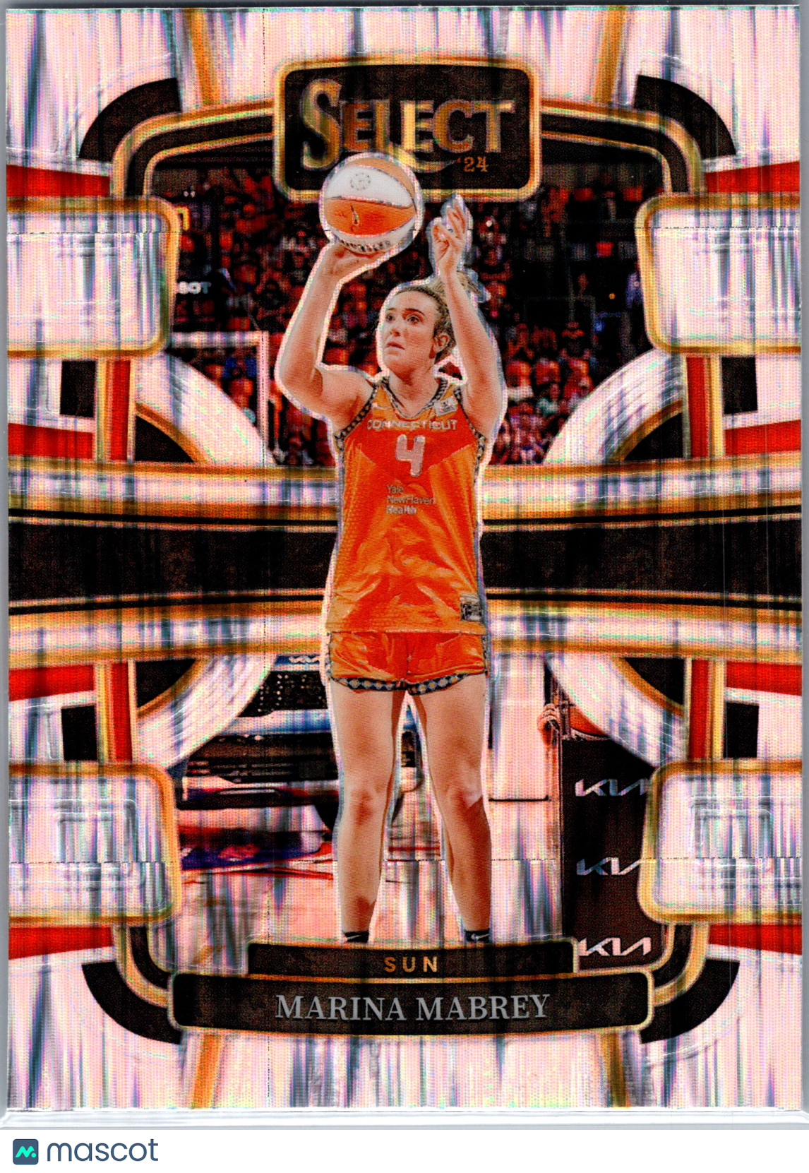 2024 Panini Select WNBA Marina Mabrey #95 Flash Prizm
