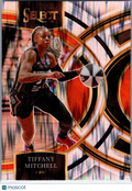 2024 Panini Select WNBA Tiffany Mitchell #189 Flash Prizm