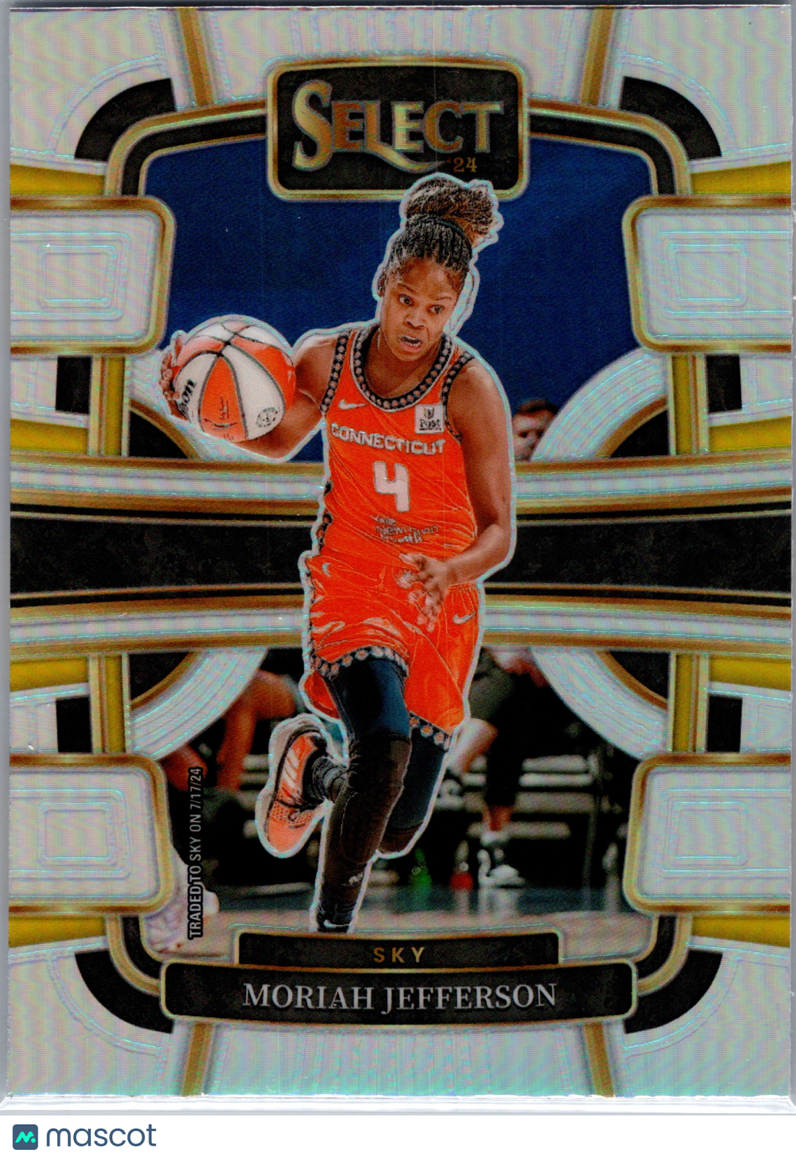 2024 Panini Select WNBA Moriah Jefferson #92 Silver Prizm