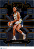 2024 Panini Select WNBA Jaelyn Brown #4 Concourse RC