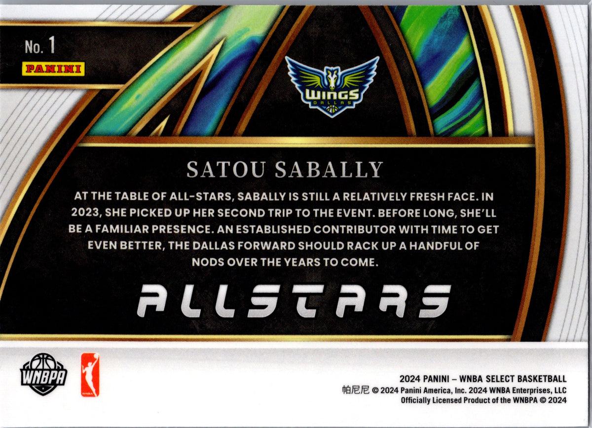 2024 Panini Select WNBA Satou Sabally #1 Allstars