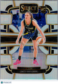 2024 Panini Select WNBA Jacy Sheldon #60 Silver Prizm RC