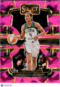 2024 Panini Select WNBA Skylar Diggins-Smith #12 Pink Cracked Ice
