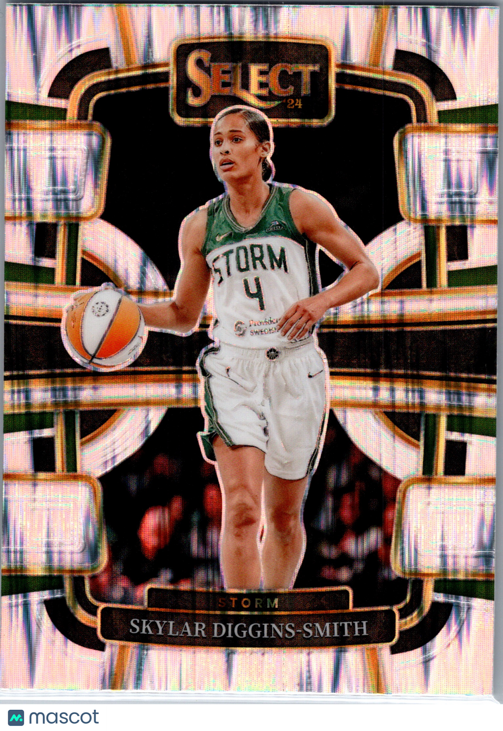 2024 Panini Select WNBA Skylar Diggins-Smith #12 Flash Prizm