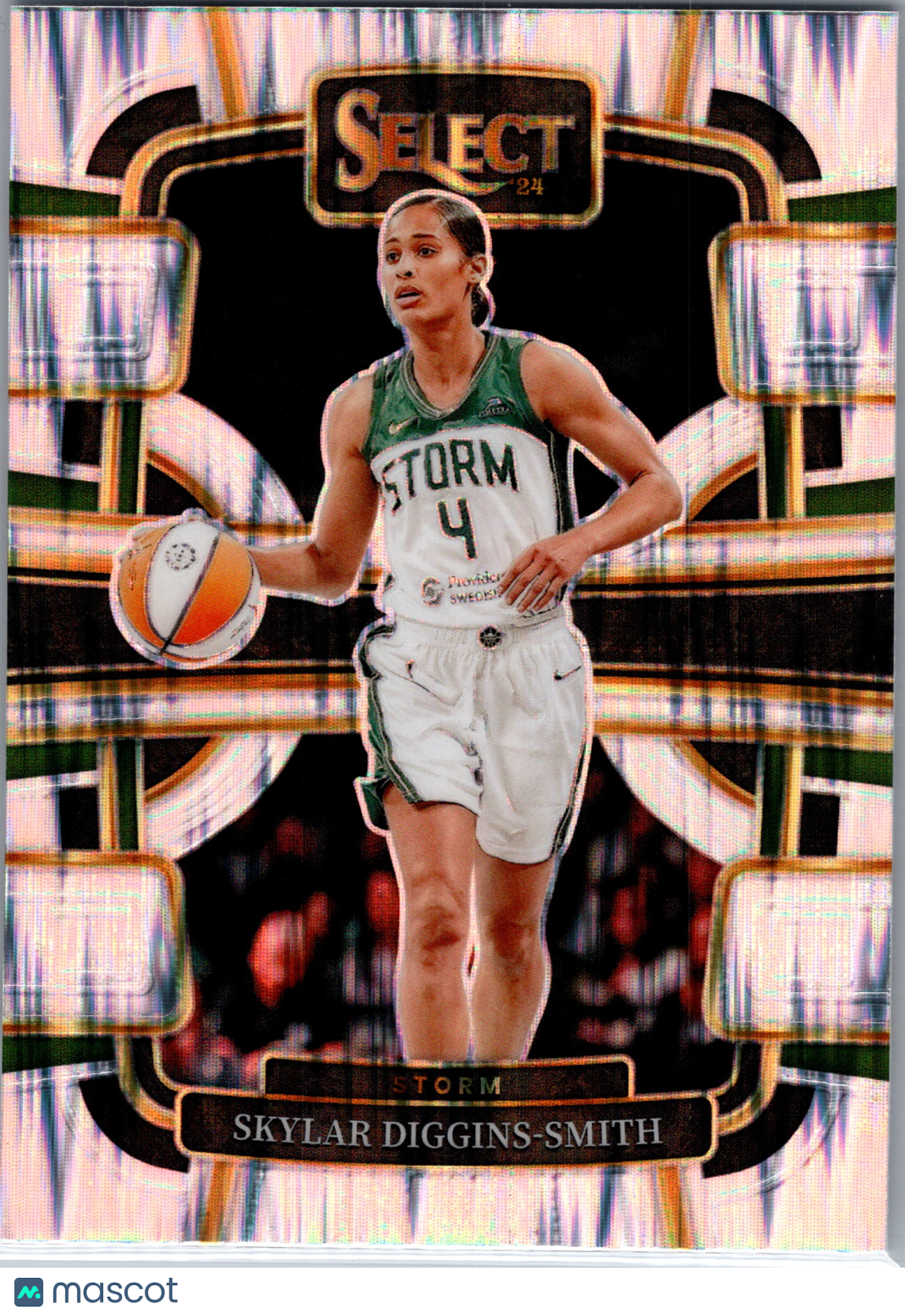 2024 Panini Select WNBA Skylar Diggins-Smith #12 Flash Prizm