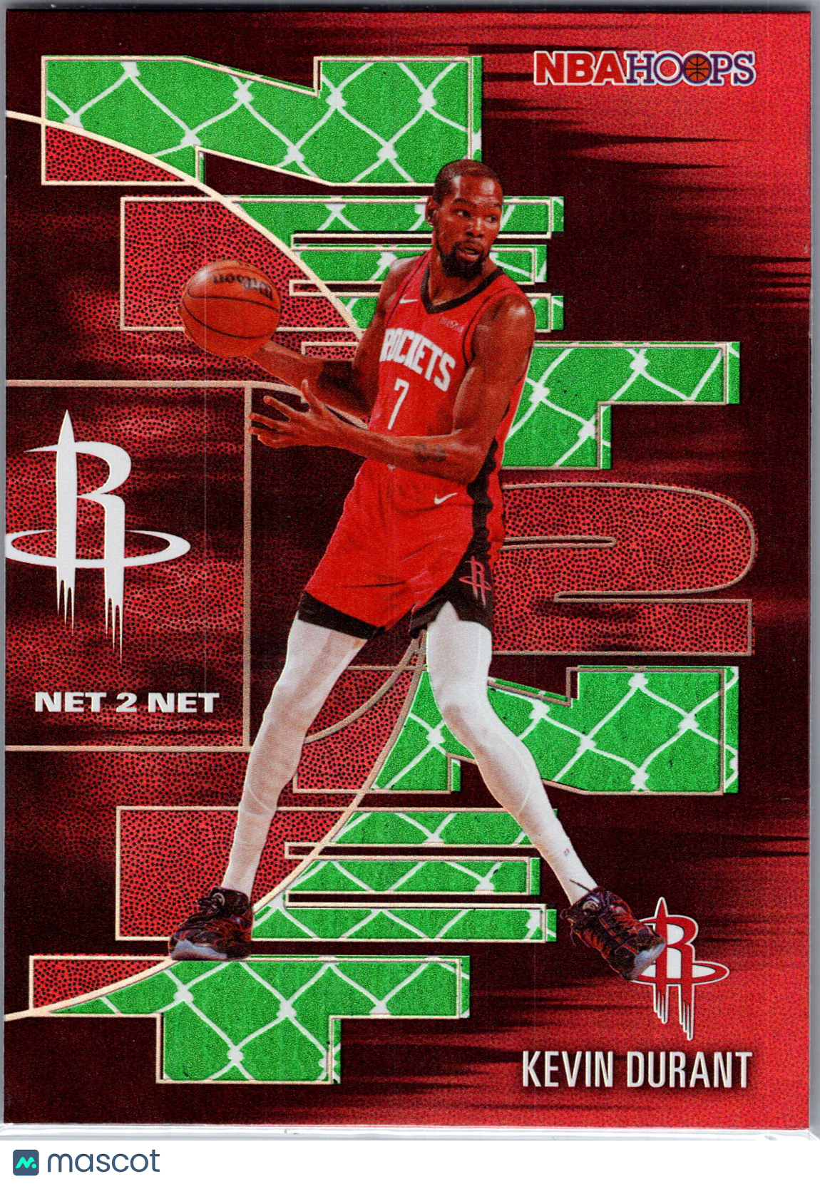2026 Topps NBA Hoops Net 2 Net Kevin Durant #NTN-12 Green Foil