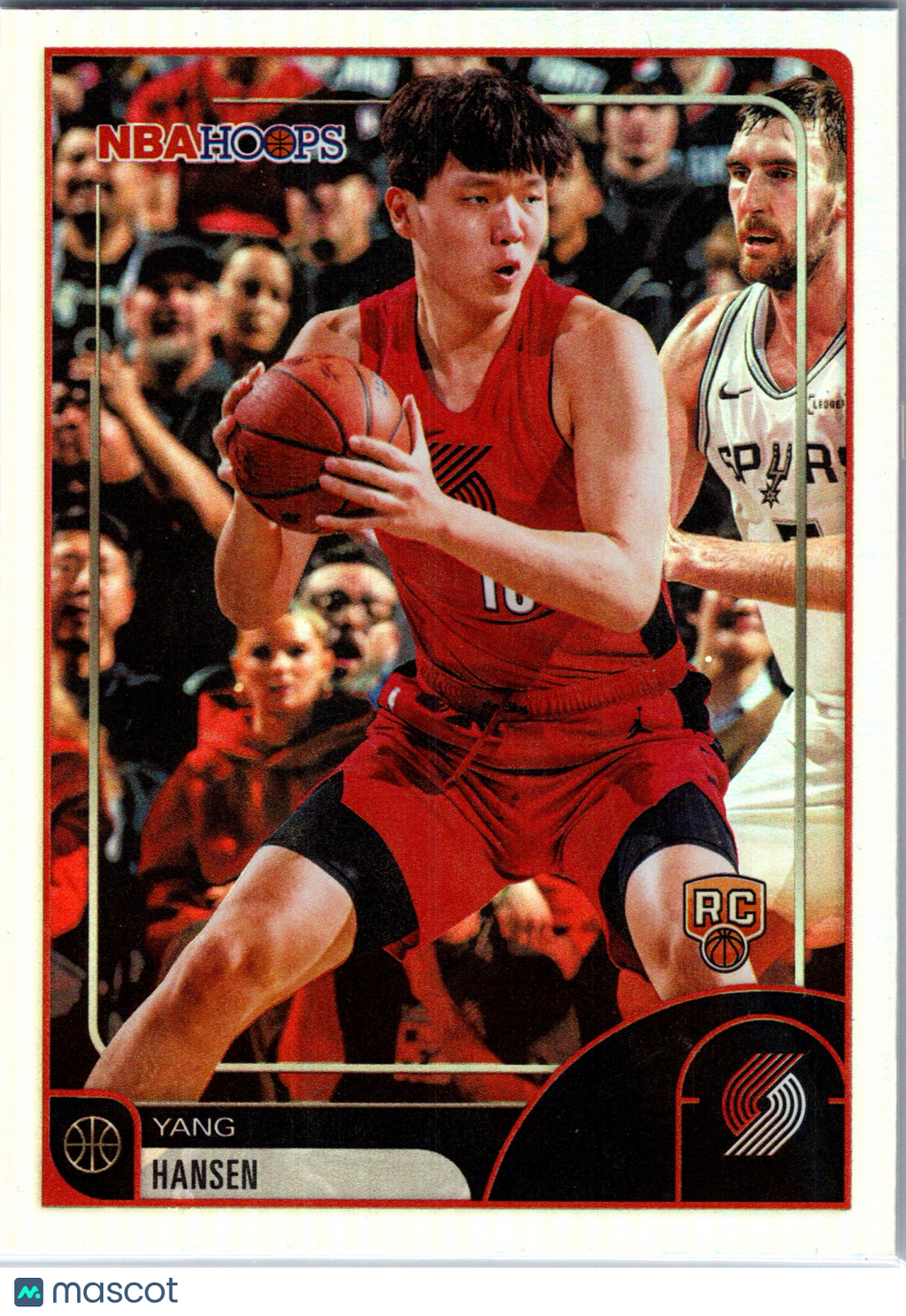 2026 Topps NBA Hoops Yang Hansen #6 Foil RC