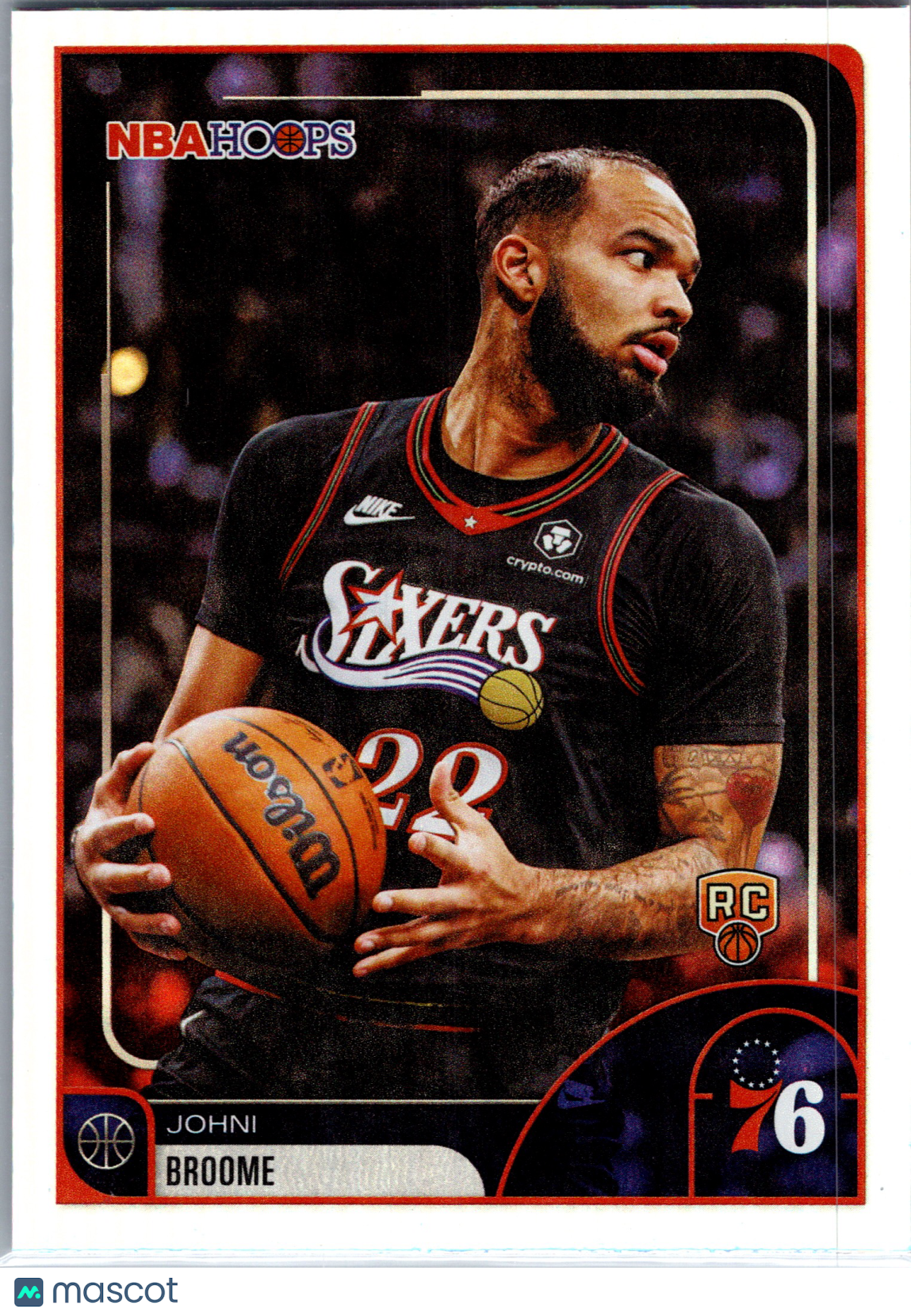 2026 Topps NBA Hoops Johni Broome #159 Foil RC