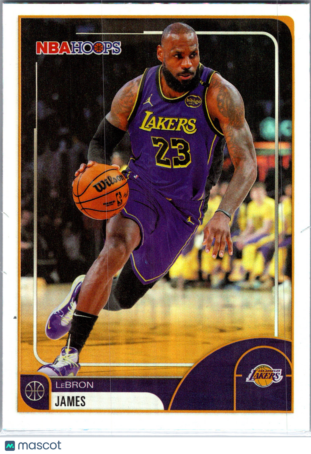 2026 Topps NBA Hoops LeBron James #84 Foil