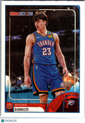 2026 Topps NBA Hoops Brooks Barnhizer #158 Foil RC