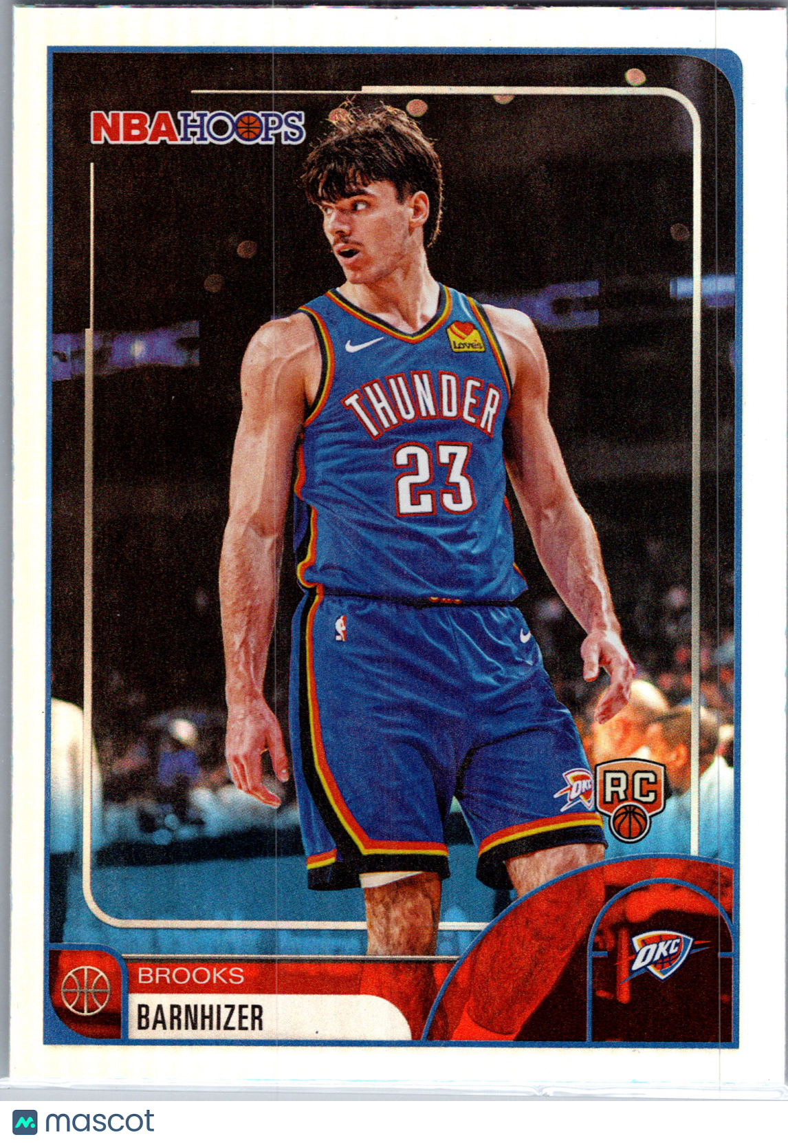 2026 Topps NBA Hoops Brooks Barnhizer #158 Foil RC