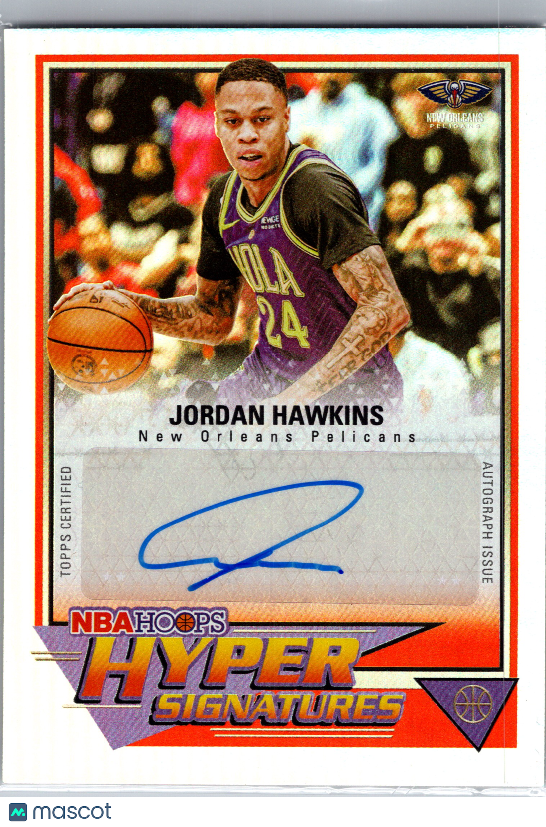 2026 Topps Hoops Basketball Jordan Hawkins #HHS-JH Hyper Signatures Auto