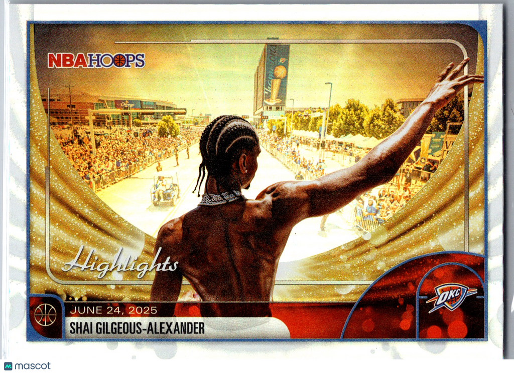 2026 Topps NBA Hoops Shai Gilgeous-Alexander #268 Foil