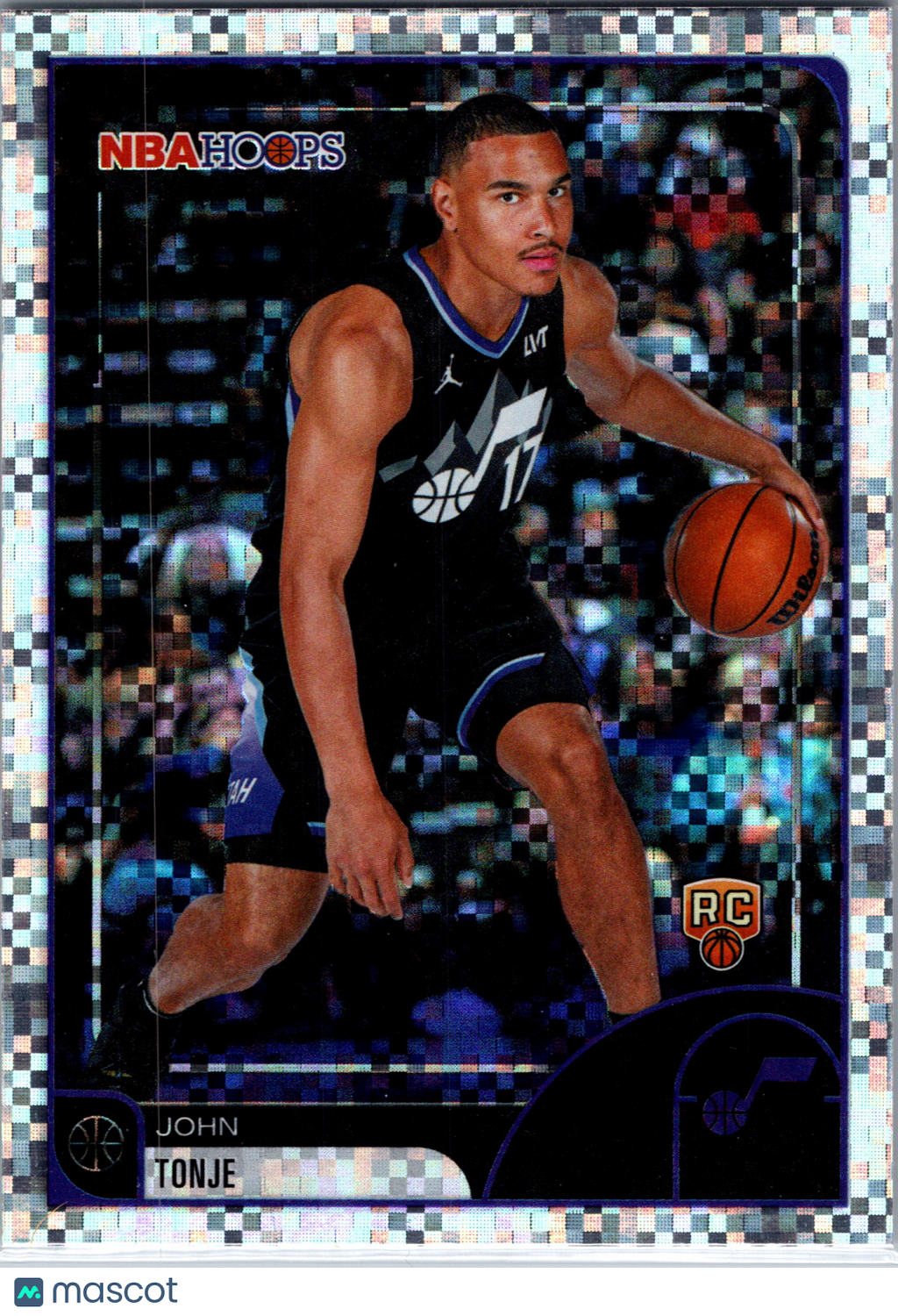 2026 Topps NBA Hoops John Tonje #162 Pixelburst RC