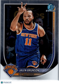 2025 Bowman Chrome Jalen Brunson #BCV-62