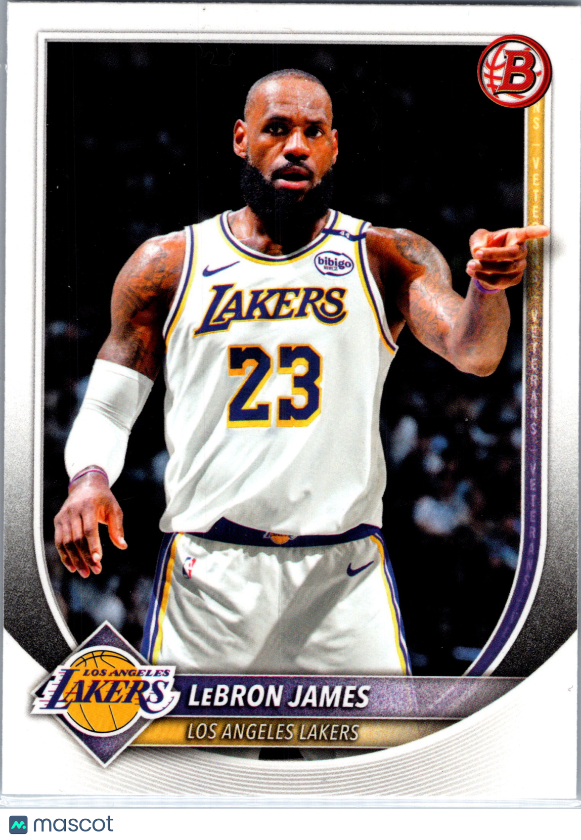 2025 Bowman LeBron James #121