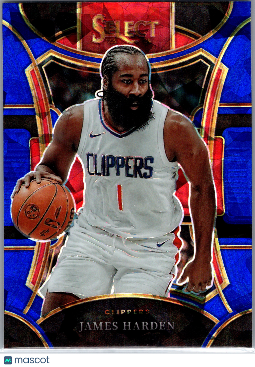 2024 Panini Select James Harden #337 Blue Prizm