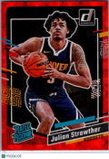2023 Donruss Julian Strawther #242 Red Laser