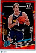 2023 Donruss Hunter Tyson #201 Red Laser