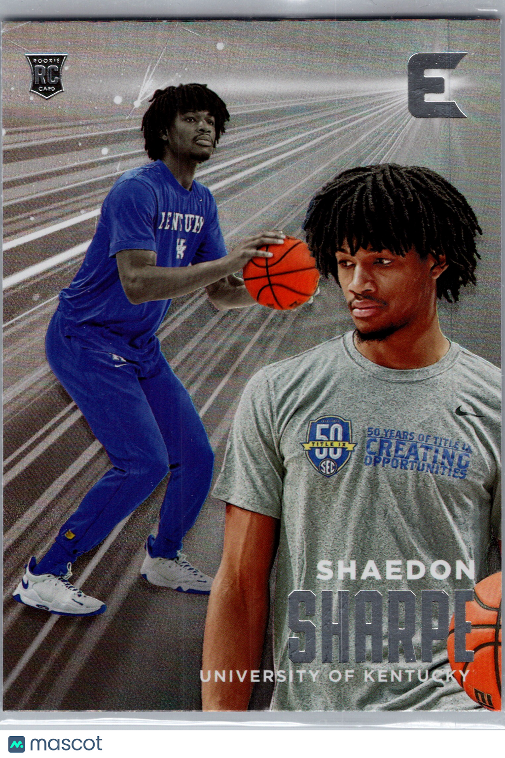 2022 Panini Chronicles Essentials Draft Picks Shaedon Sharpe #17 RC