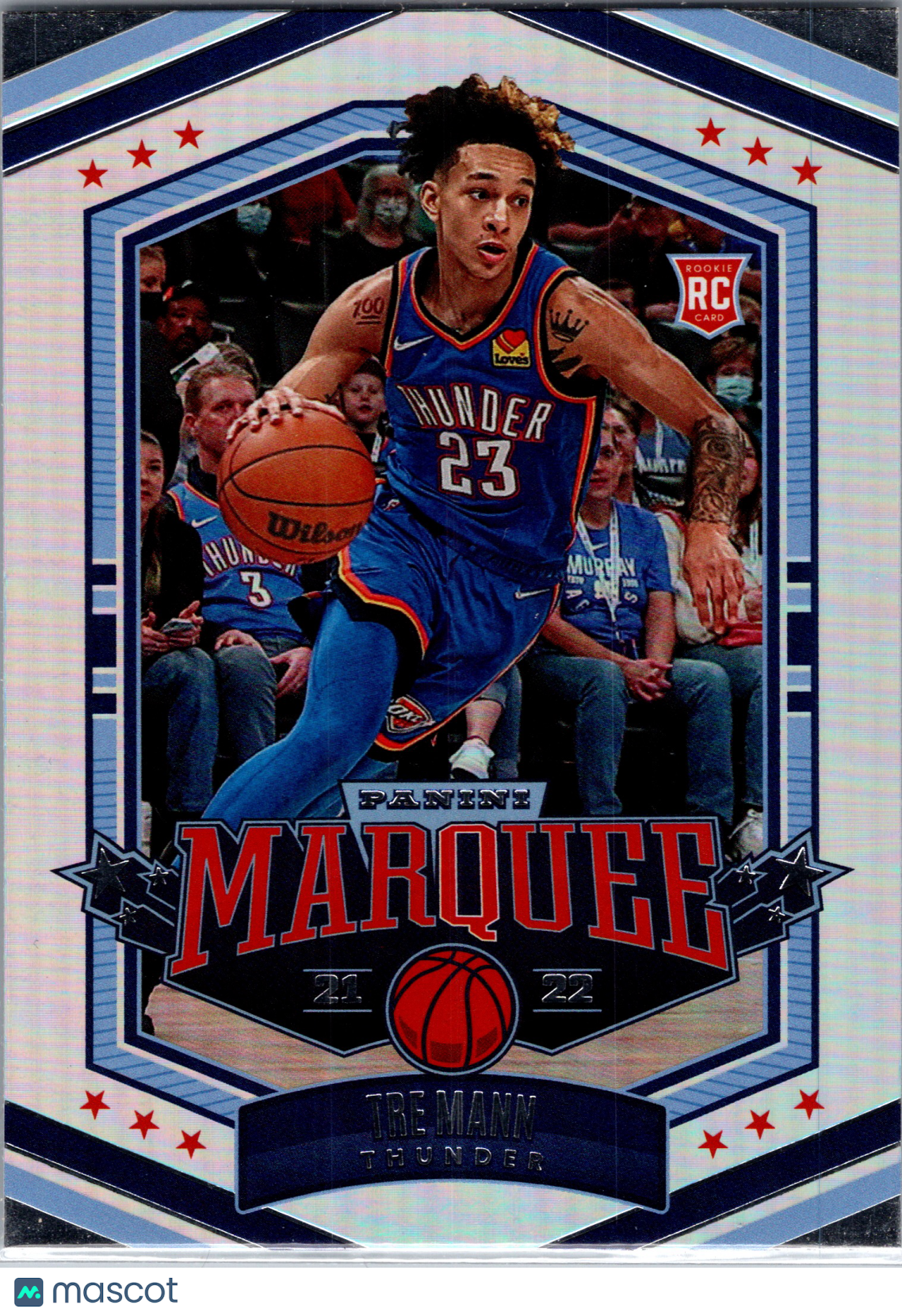 2022 Panini Chronicles Marquee Tre Mann #346 Foil RC