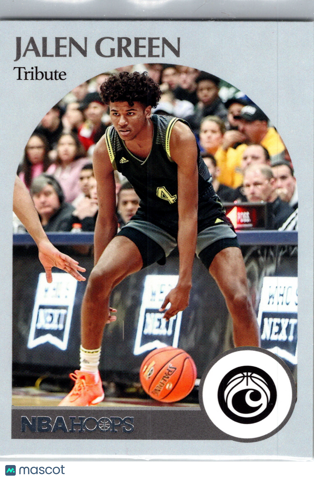 2021 Panini Chronicles Hoops Draft Picks NBA Hoops Tribute Jalen Green #54