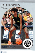 2021 Panini Chronicles Hoops Draft Picks NBA Hoops Tribute Jalen Green #54