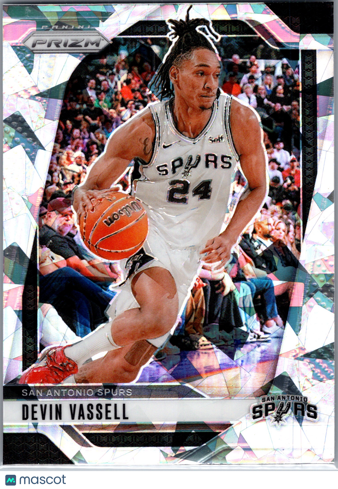 2024 Panini Prizm Devin Vassell #25 Cracked Ice