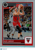 2024 Panini NBA Hoops Premium Stock Prizm Alex Caruso #116 Holo Silver