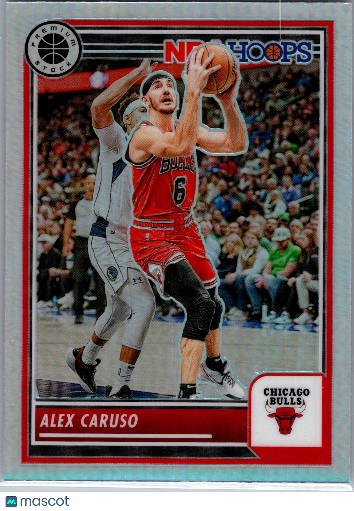 2024 Panini NBA Hoops Premium Stock Prizm Alex Caruso #116 Holo Silver