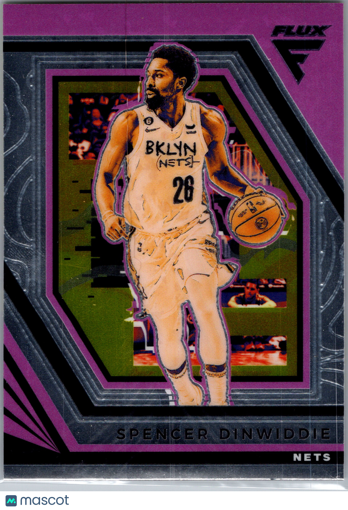 2023 Panini Flux Spencer Dinwiddie #90 Pink