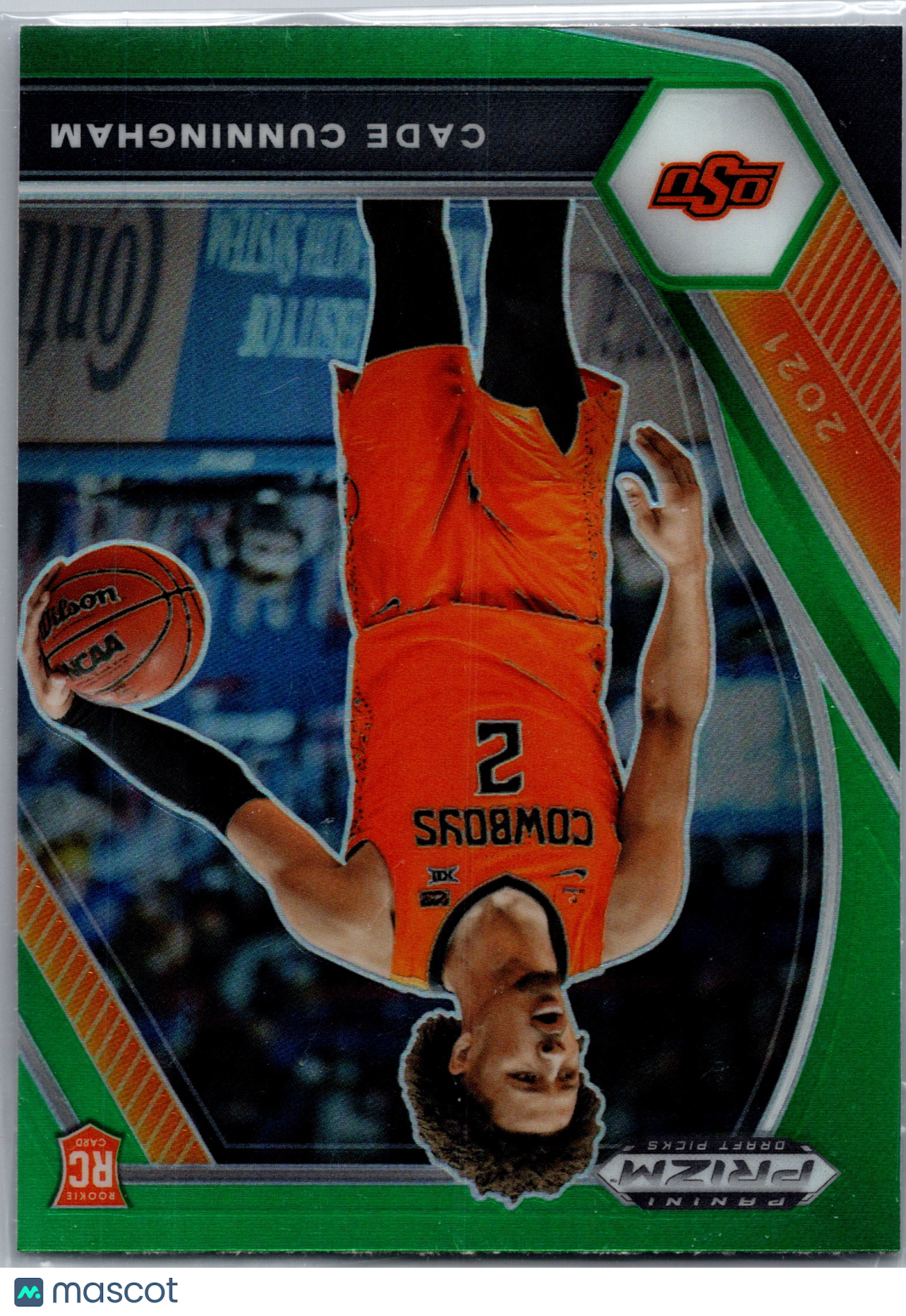 2021 Panini Prizm Draft Picks Cade Cunningham #1 Green RC