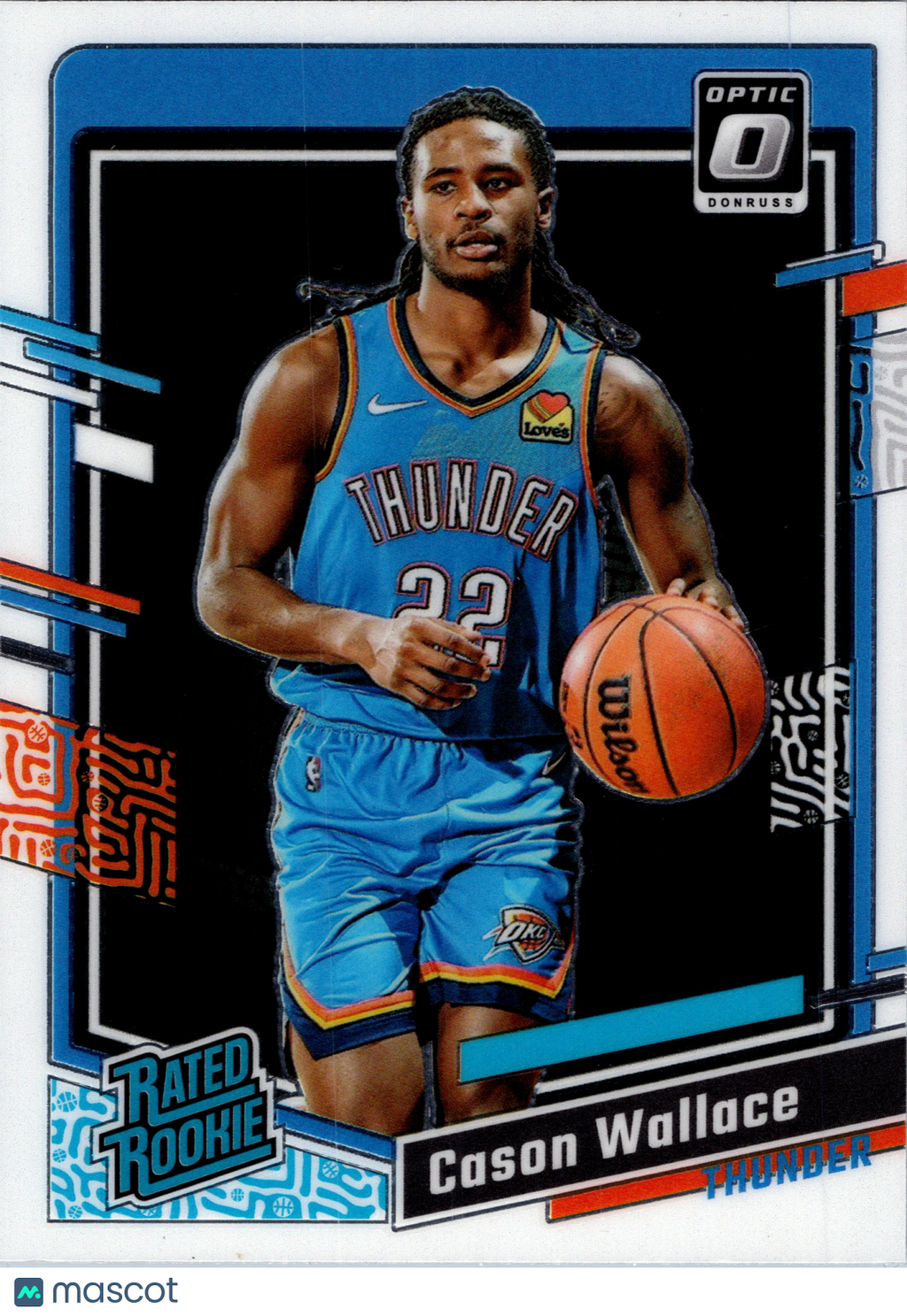 2024 Panini Donruss Optic Basketball Cason Wallace #218