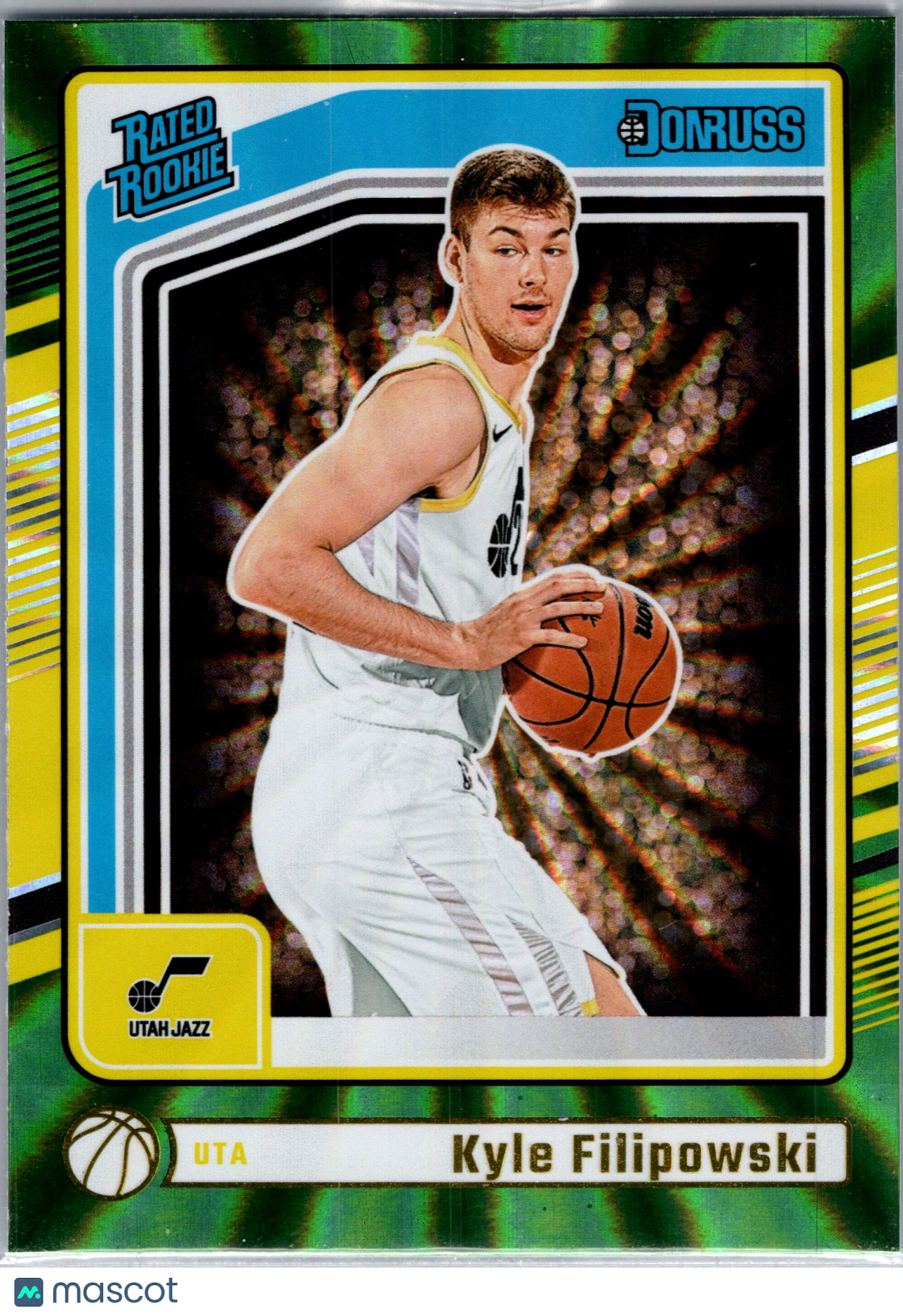 2024 Donruss Kyle Filipowski #233 Green Laser