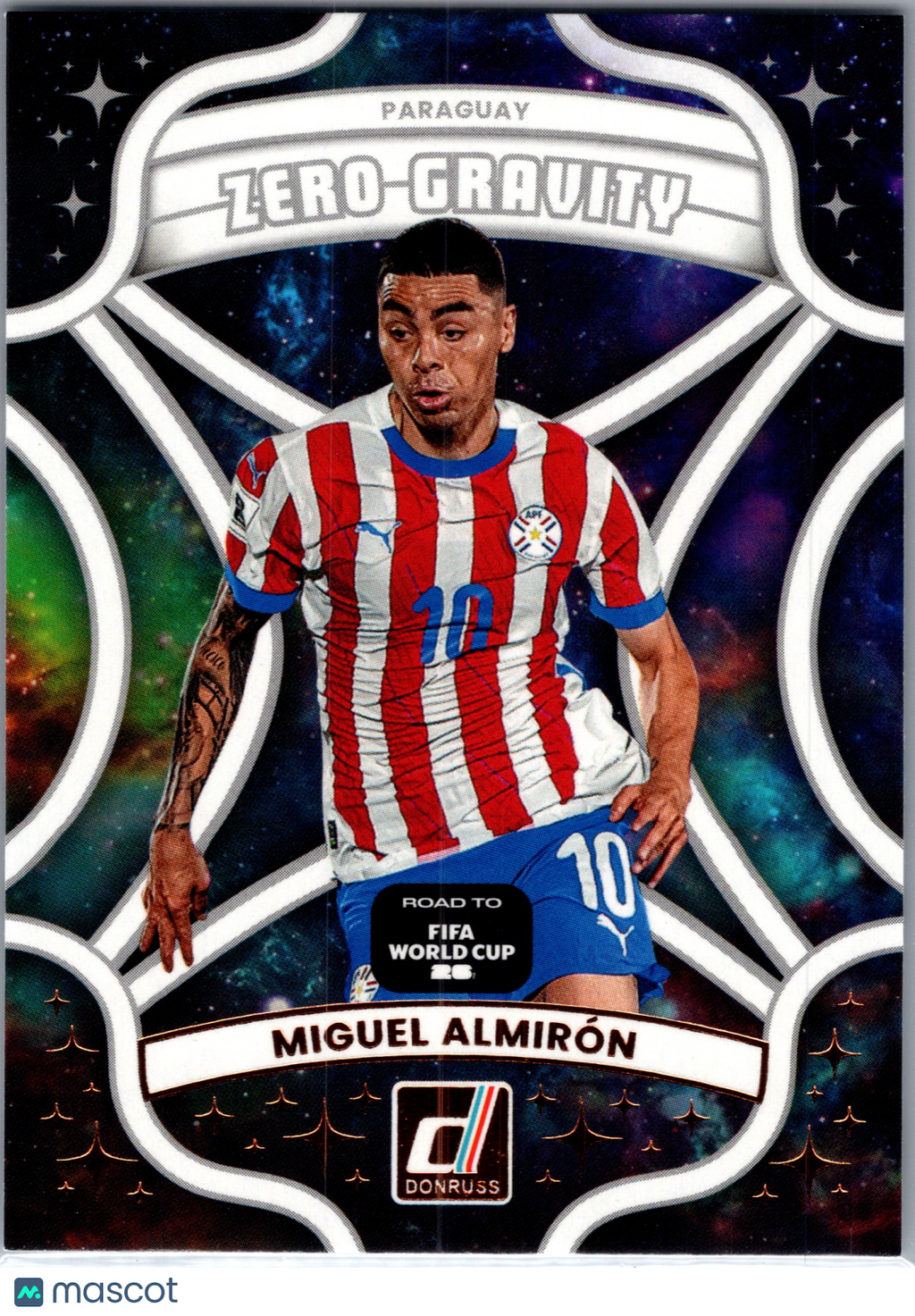 2025 Panini Donruss Road to FIFA World Cup Zero Gravity Miguel Almirón #3