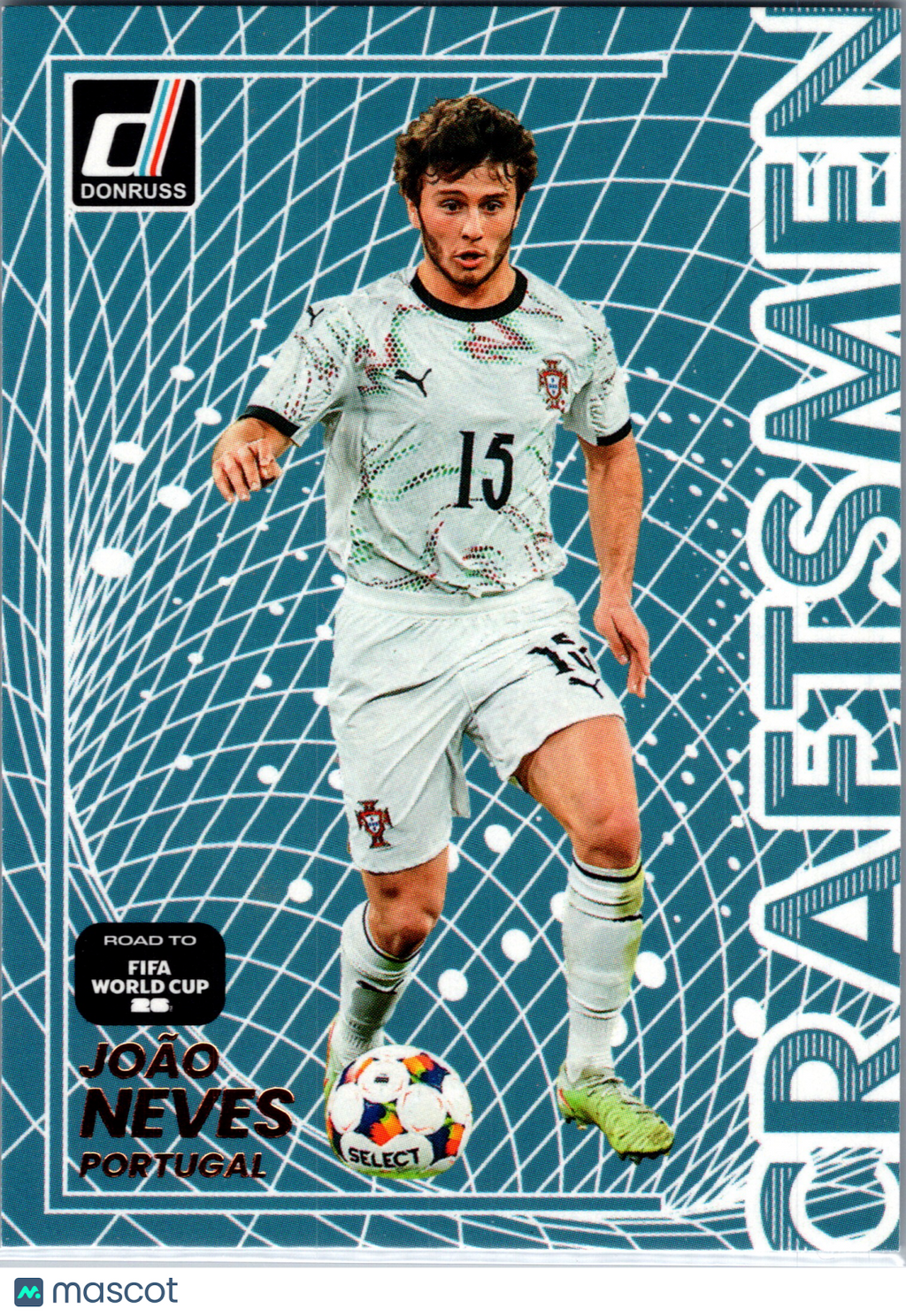 2025 Donruss Road to FIFA World Cup Craftsmen João Neves #23
