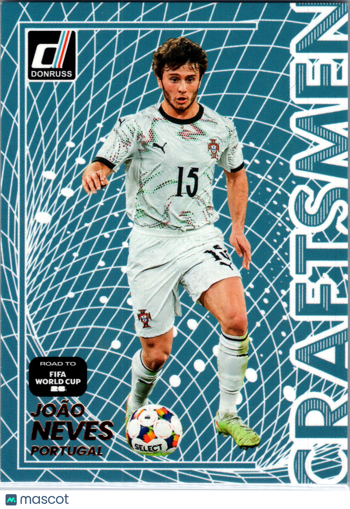 2025 Donruss Road to FIFA World Cup Craftsmen João Neves #23