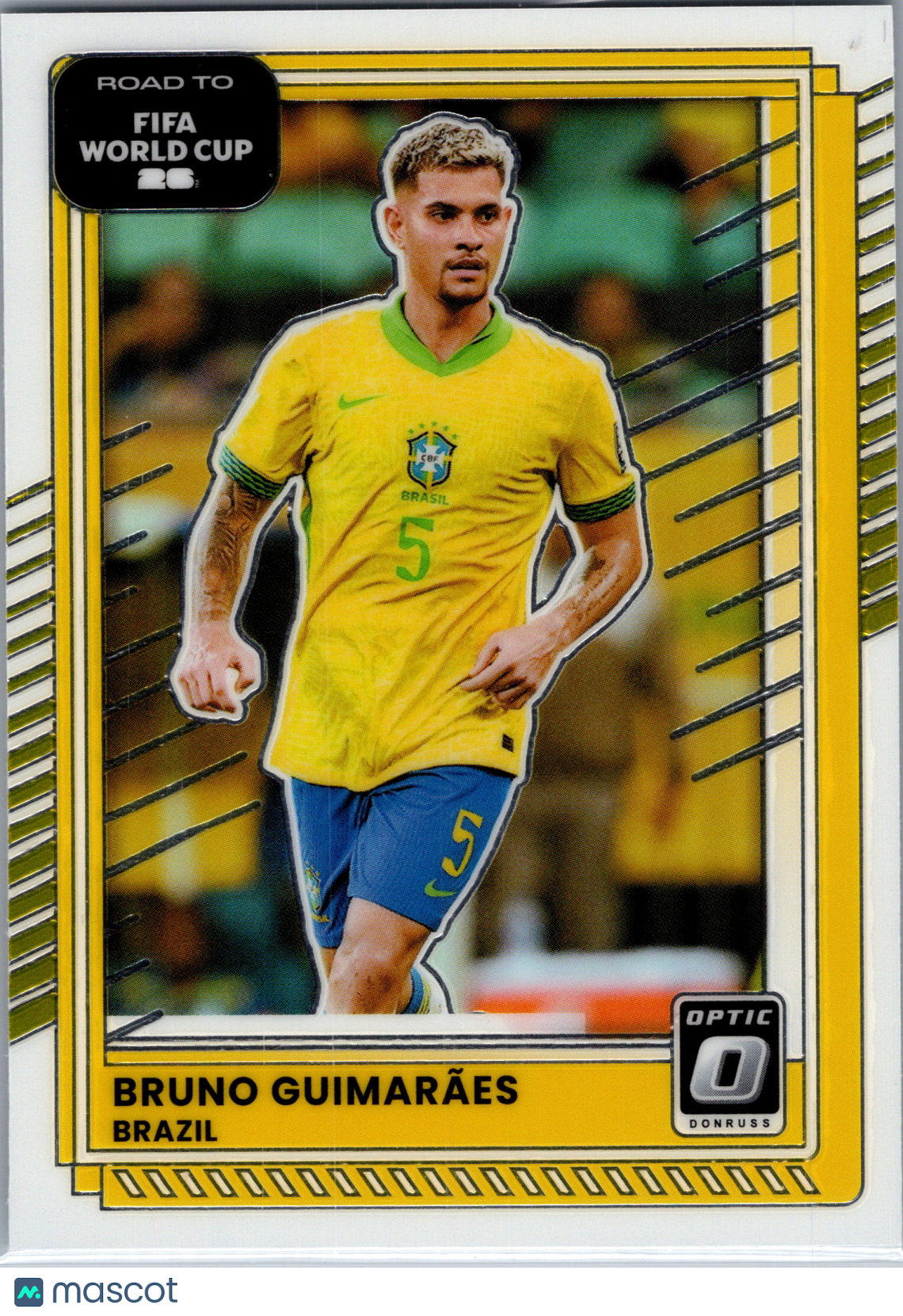 2025 Panini Donruss Road to FIFA World Cup Donruss Optic Bruno Guimarães #181